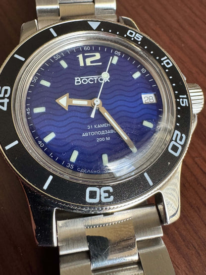 Vostok Amphibia 13024A Automatic Watch USED | ScubaDudeStore