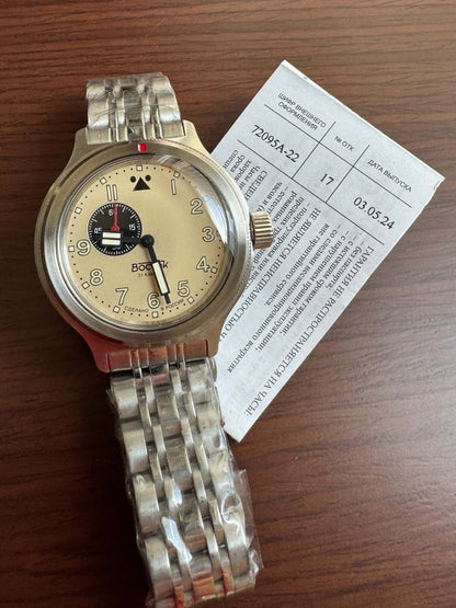 Vostok Amphibia 72095A Diver Automatic Watch USED | Scubadudestore