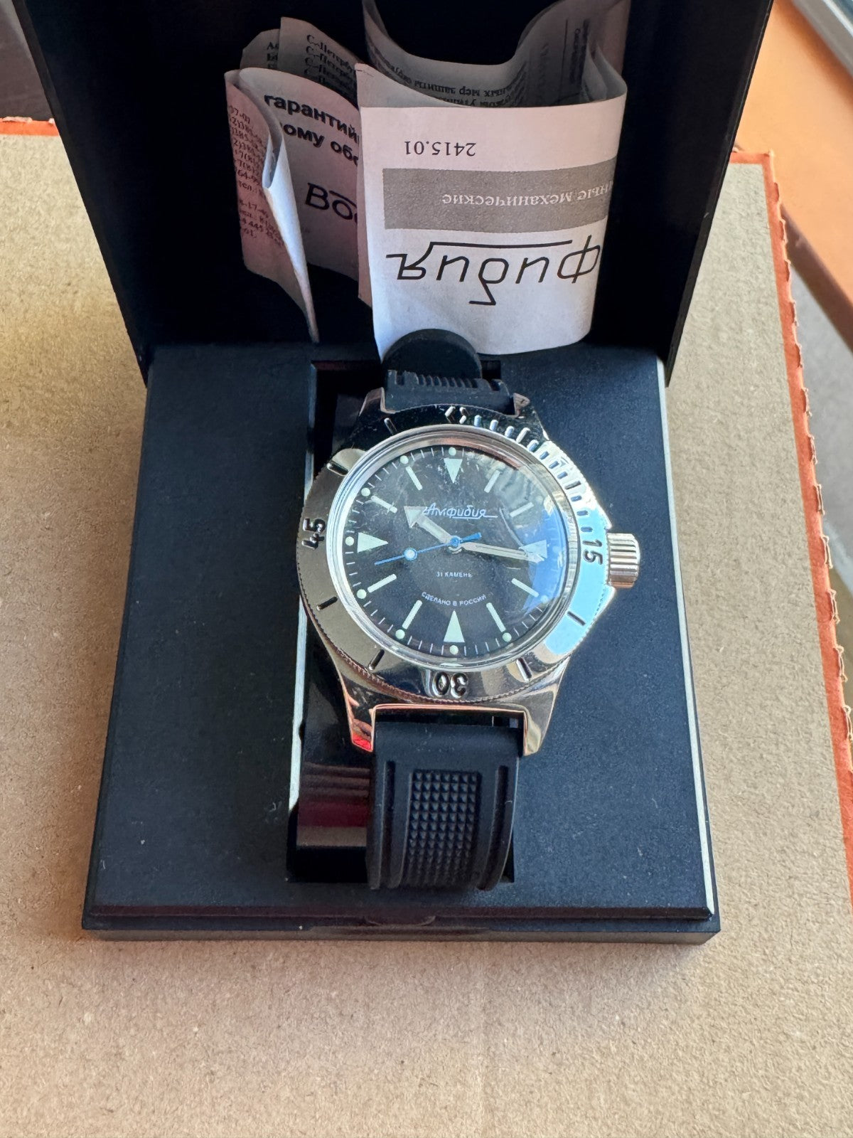 Vostok Amphibia 120512 Mechanical Watch USED | Scubadudestore