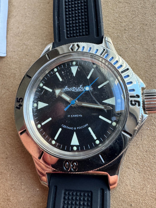 Vostok Amphibia 120512 Mechanical Watch USED | Scubadudestore
