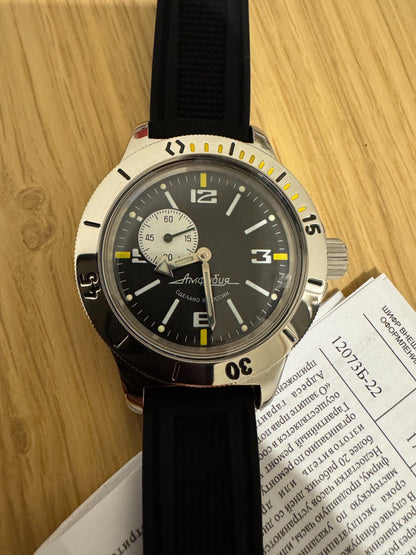 Vostok Amphibia 12073B Watch | Scubadudestore