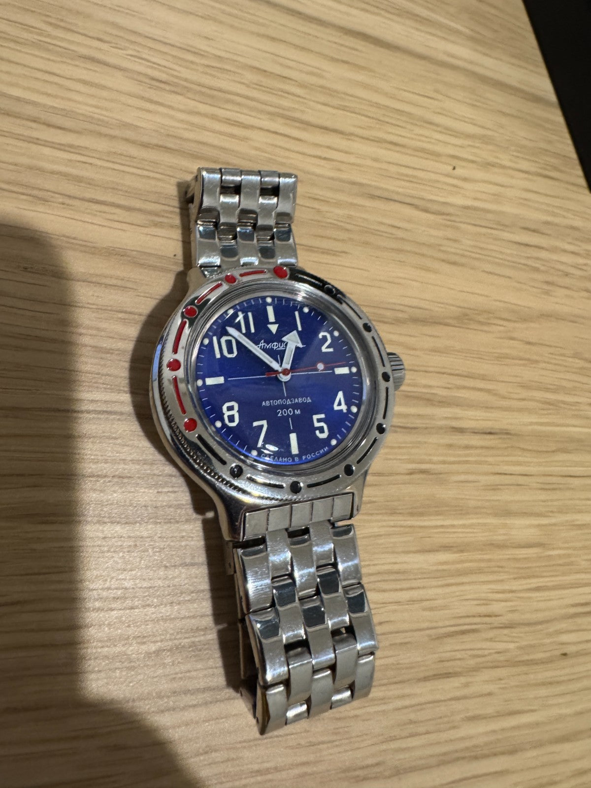 Vostok Amphibia 420648 Watch Military Mechanical Automatic For Parts or Repair |  Scubadudestore