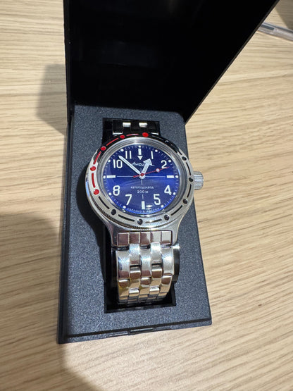 Vostok Amphibia 420648 Watch Military Mechanical Automatic For Parts or Repair |  Scubadudestore