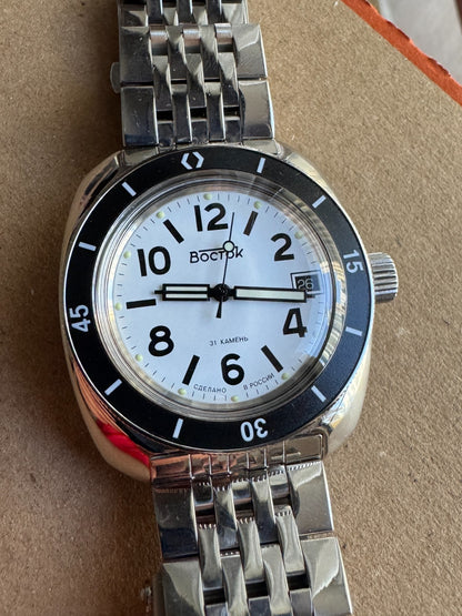 Vostok Amphibia 71009A Automatic Watch USED | Scubadudestore