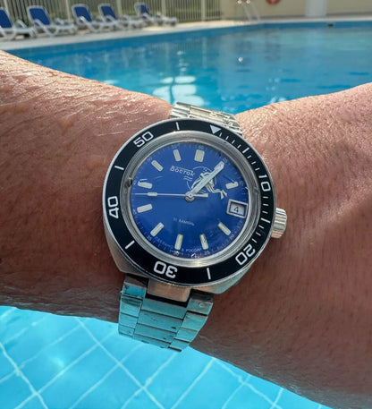 Russian Dive Watch | Vostok Amphibia 78010A | ScubaDudeStore