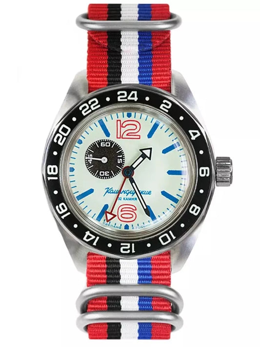 Vostok Komandirskie 03098A GMT Watch