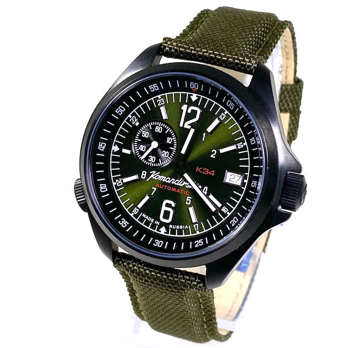 Vostok Komandirskie K-34 476966 Watch [Exclusive] – ScubaDudeStore