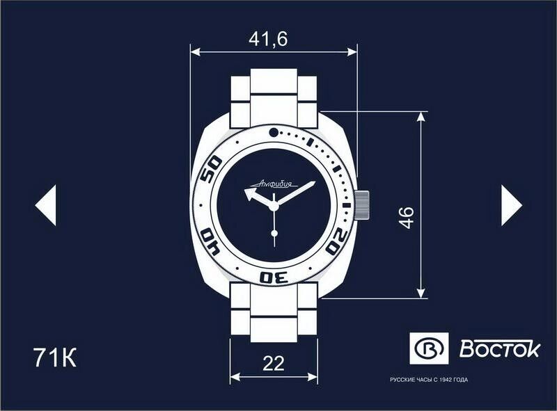 Vostok Amphibia 710432 Watch