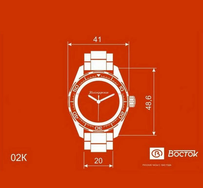 Vostok Komandirskie 02039A Watch
