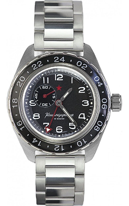 Vostok Komandirskie 02019A GMT Self-winding Watch